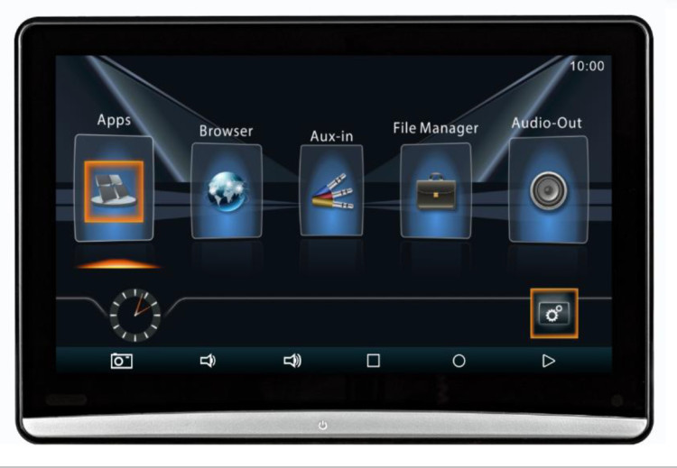 10.6" Навесной монитор  CDS1050AN (Android 10)