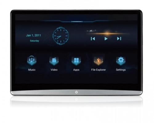 НАВЕСНОЙ МОНИТОР 12.5" CDS1250AN (ANDROID 11, HDMI IN/OUT), СЕРЕБРИСТЫЙ
